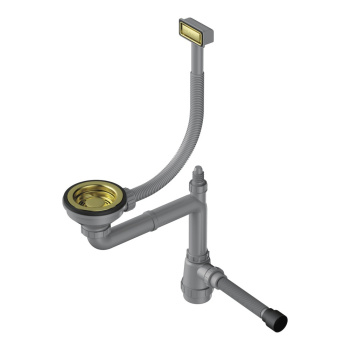 Сифон для мойки Omoikiri WK-1-LG светлое золото 4956824