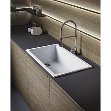 Раковина встраиваемая Simas Lavabi Q600 bia 84 см белый