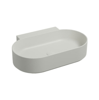 Раковина подвесная Cielo Mare MRLS70SF PM 70 см серый