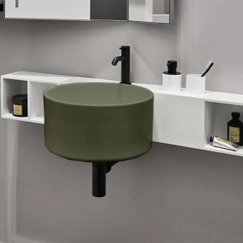 Раковина подвесная Cielo Sella SELS AG 40 см зеленый