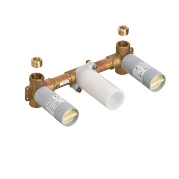 Axor Massaud Встраиваемый смеситель для раковины на 3 отверстия, цвет: хром 18113180