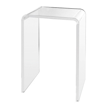 Табурет пластиковый Colombo Hotel Collection напольный, прозрачный B9977.TR