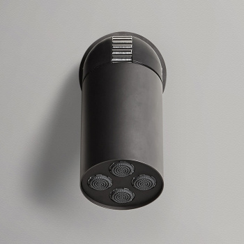 Настенная или потолочная душевая лейка Antonio Lupi Azimut 8, с регулируемым потоком, графит А0002423480