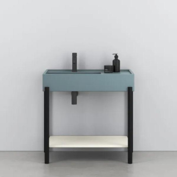 Раковина накладная Cielo Plinio PNLA PL 140 см голубой