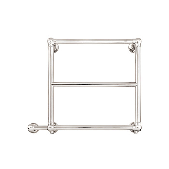 Полотенцесушитель электрический Devon&Devon Iside 725x615x143 мм. скрытое подключение слева никель блестящий PRI5NKELSX/CF