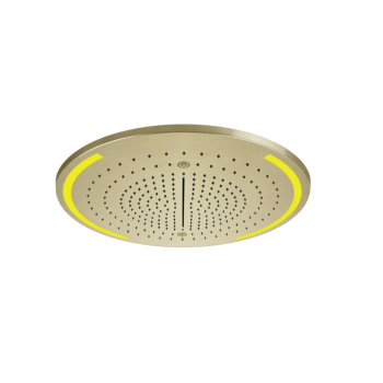 Верхний душ Gessi Colour 57980.727 Brass Brushed PVD
