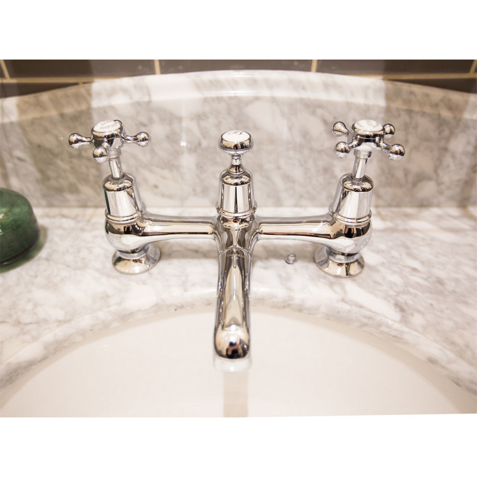 Ручка-крестик для смесителей Burlington T1 хром