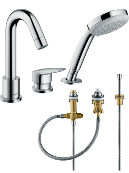 Смеситель для ванны Hansgrohe 71313000S хром