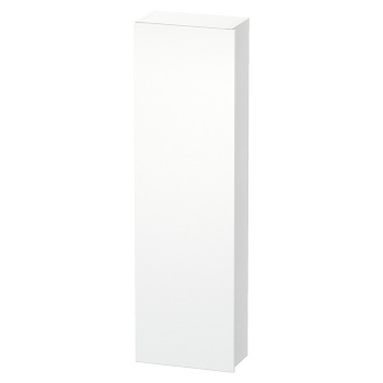 DURAVIT DURASTYLE Шкаф 400х240х1400 мм., подвесной, левый, 1 дверь, 4 стеклянные полки, цвет белый матовый
