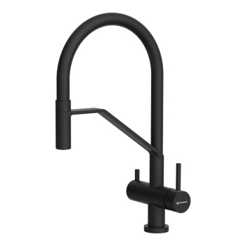 Смеситель для кухни Omoikiri Akeno GB-BL графит/черный 4994547