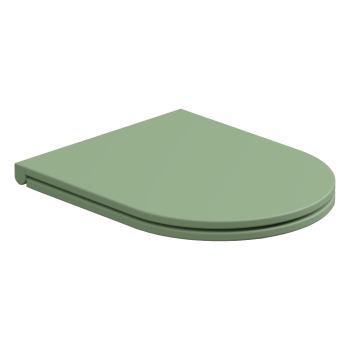 Крышка с сиденьем для подвесного унитаза с микролифтом GSG Ceramic Design Like LKCOPRSLTICR031 Salvia Matt