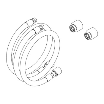 Комплект шлангов и соединений для смесителя CEA Design SET 02