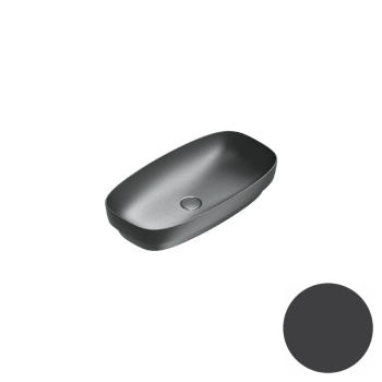 Раковина 75×40 Catalano Alvea встраиваемая Nero satinato 0624750022