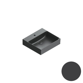 Раковина 50×47 Catalano Premium с 1 отверстием Nero satinato 0220501022