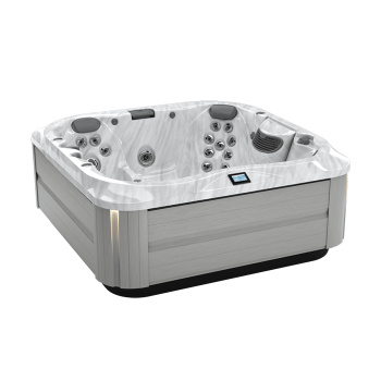 Минибассейн Jacuzzi Spa J335 214х214х92, стереосистема, акрила Platinum , внешняя панель Brushed Gray ZP12ZU0EW40