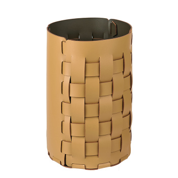 Корзина для мусора ADJ Bottega D22xH35, горчичный/оливковый 2035.40/55