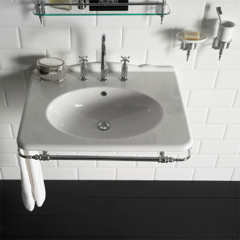 Раковина Globo Paestum 75х55 см, 1 отв., Sign B29 PAPC28cr