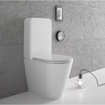 Унитаз моноблок Globo Forty3 FO003.BI белый