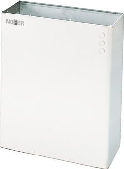 Контейнер для мусора Nofer настенный из нержавеющей стали с покрытием Vifus-free 23 л. 14077.W