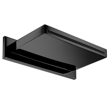 Каскадный душ Almar 200х140, черный матовый, E044086.MB