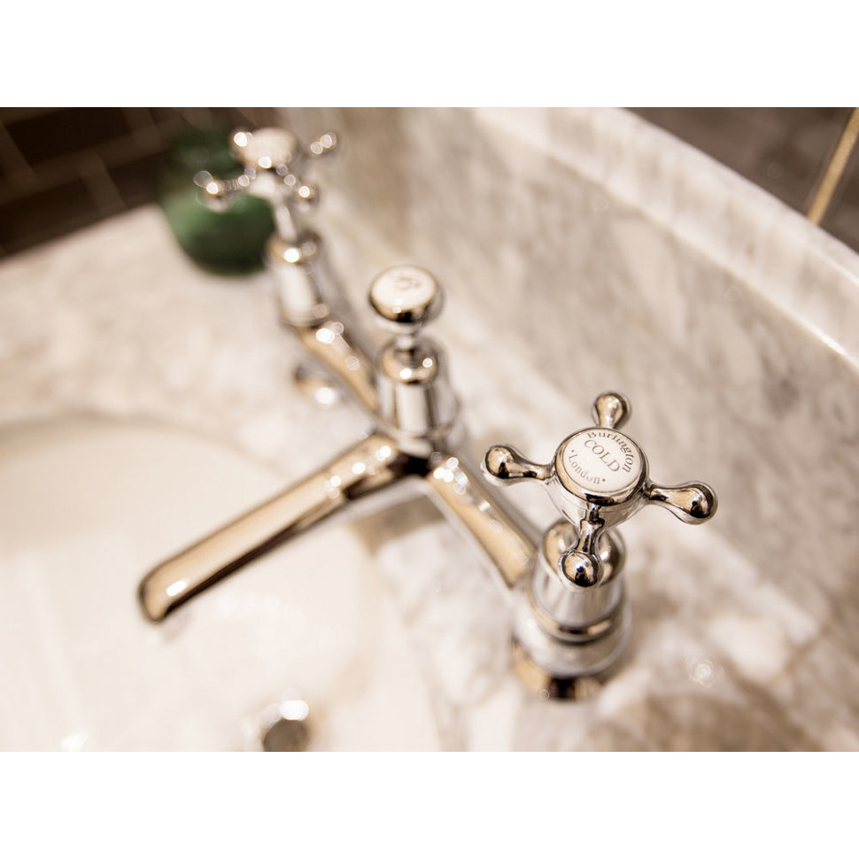 Ручка-крестик для смесителей Burlington T1 хром