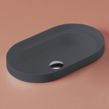 Раковина Artceram Fuori Scala 58х36, без отв., без перелива, blu denim TFL033 37 00