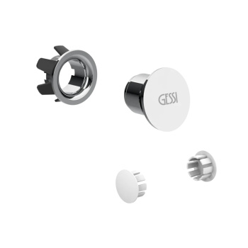 Комплект заглушек для перелива и боковых отверстий Gessi Gessi316 37587.031 Chrome