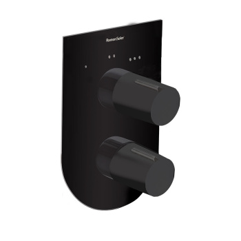 Смеситель для душа Ramonsoler Tzar встраиваемый на 3 выхода черный 341503SNM