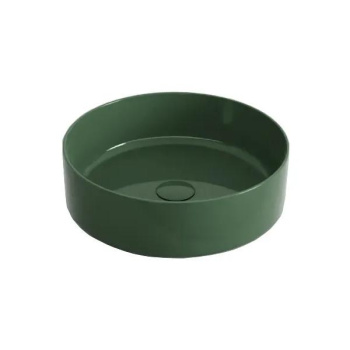 Раковина накладная Cielo Shui Comfort SHCOLAO40 AL 40 см зеленый