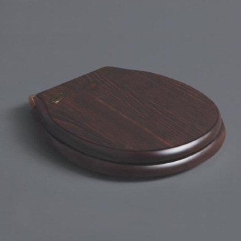 Сиденье для напольного унитаза Simas Londra LO009 noce/br петли-бронза