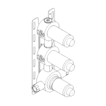 Скрытая часть для смесителя CЕА Design PTR 53