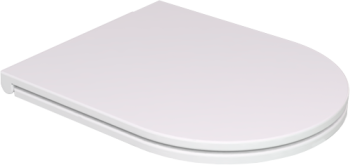 Крышка с сиденьем для подвесного унитаза с микролифтом GSG Ceramic Design Like LKCOPRSLTICRCN001 белый матовый