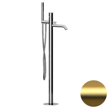Смеситель для ванны Daniel Trilogy TG678DP золото брашированное