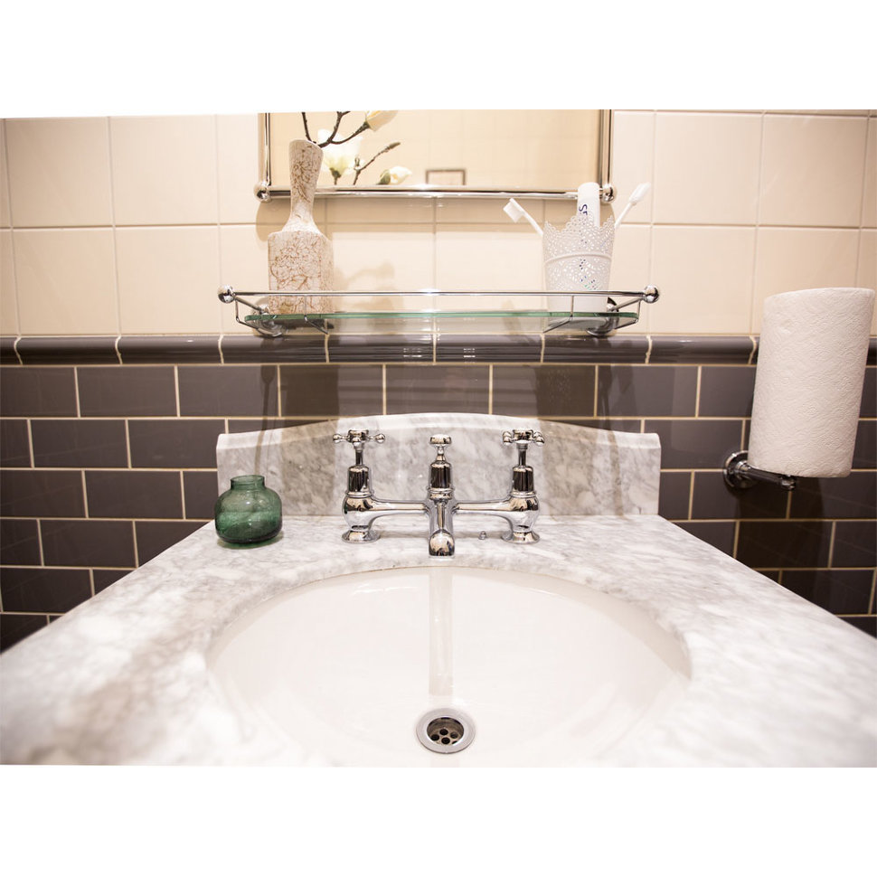 Ручка-крестик для смесителей Burlington T1 хром