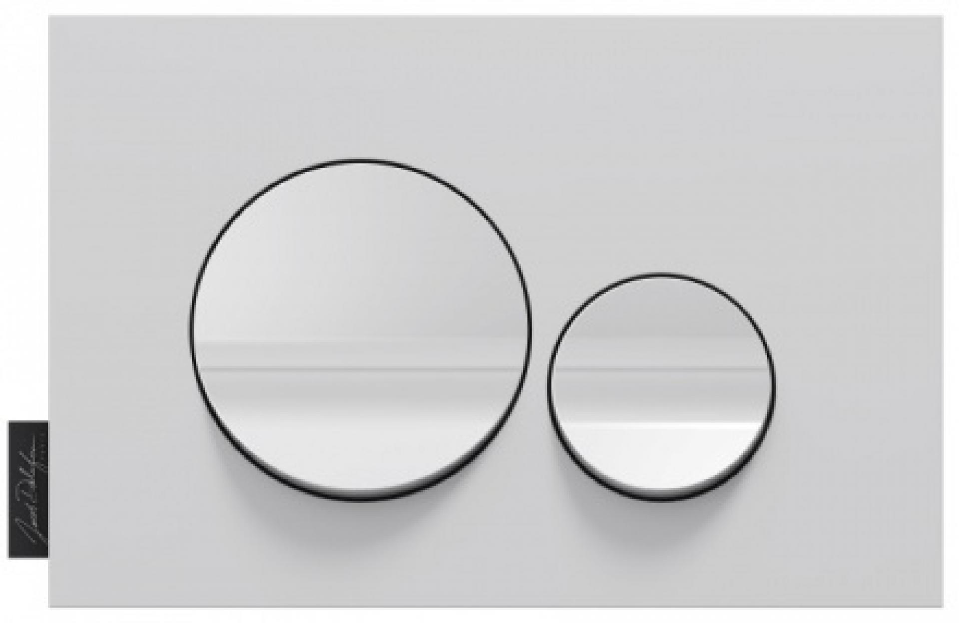 Кнопка смыва Jacob Delafon E20859-00-MWH белый матовый и глянцевый