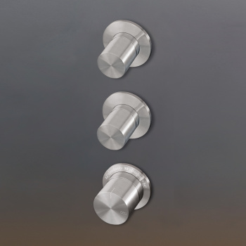 Смеситель для душа CЕА Design Cartesio CAR 67 L с термостатом сталь