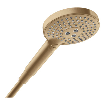 Axor ShowerSolutions Ручной душ 120 , 15 л/мин, &frac12;&rsquo;, цвет: шлифованная бронза 26050140