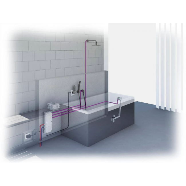 Слив-перелив для ванны Grohe 28990000 белый