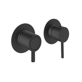 Смеситель для душа Ramonsoler Odisea встраиваемый на 3 выхода чёрный 391513HSNM