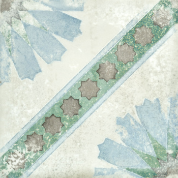 Керамическая плитка Eletto Ceramica Mate Decor Zellige 15x15 см 00-00108863