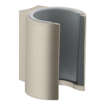 Axor Starck Держатель ручного душа, настенный, цвет: шлифованный никель 27515820