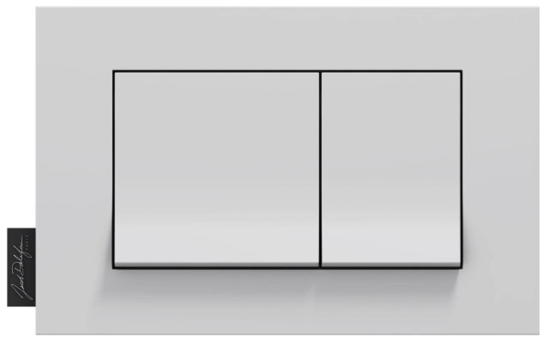 Кнопка смыва Jacob Delafon E20858-00 глянцевая белая