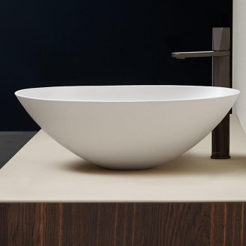 Раковина Antonio Lupi Velo 45х45, без отв., белый А0002423931