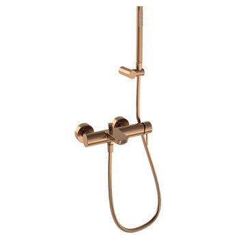 Смеситель для ванны Ramonsoler Odisea с душевым комплектом медь 390501DCUC
