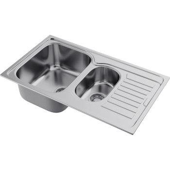 Мойка кухонная Omoikiri Kashiogawa 86-2 нержавеющая сталь 4993454