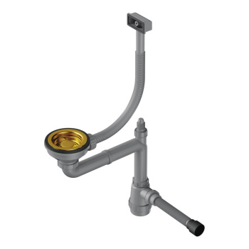 Сифон для мойки Omoikiri WK-1-S-AB античная латунь 4956491