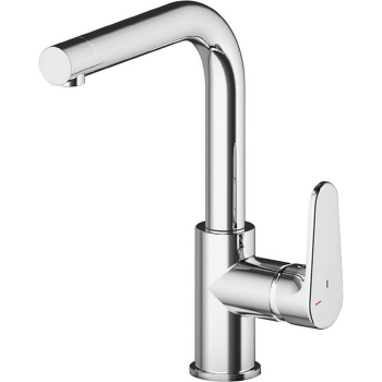 Смесители для кухни Cisal Kitchen однорычажный, на 1 отверстие для кухни,с поворотным изливом 190 мм, хром A300353521