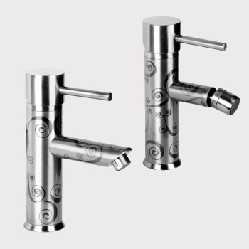 Смеситель для раковины Daniel Suvi Decora S20605YC 86 никель