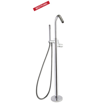 Смеситель для ванны Ramonsoler Tzar напольный с душевым комплектом 348503MO