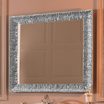 Зеркало Kerasan Retro 100x100, серебро состаренное 736402argento